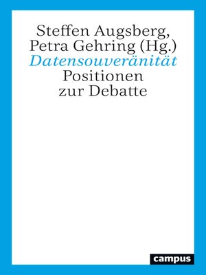 cover image of Datensouveränität